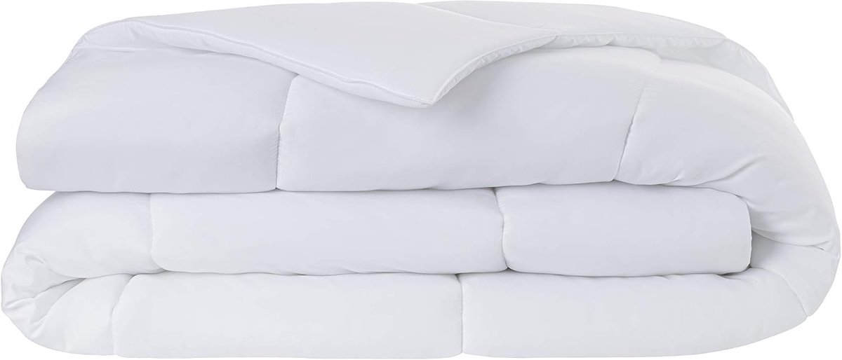 Dekbed van anti-mijt vezel, herfst-winter, 300 g/m², wit, alle maten verkrijgbaar, voor bedden van 135/140/150-220 x 220 cm