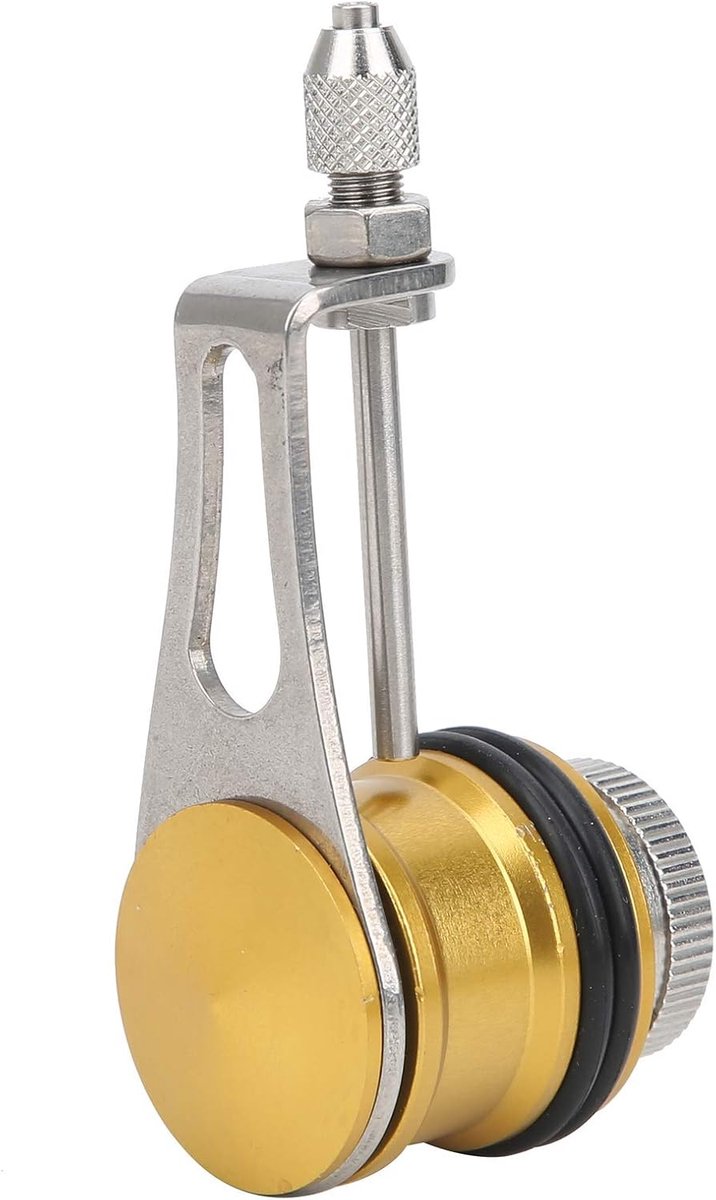 Knotting Kit, Duurzaam en slijtvast Fishing Knotting Kit Draadknoopgereedschap voor Line Winder Assist(goud)