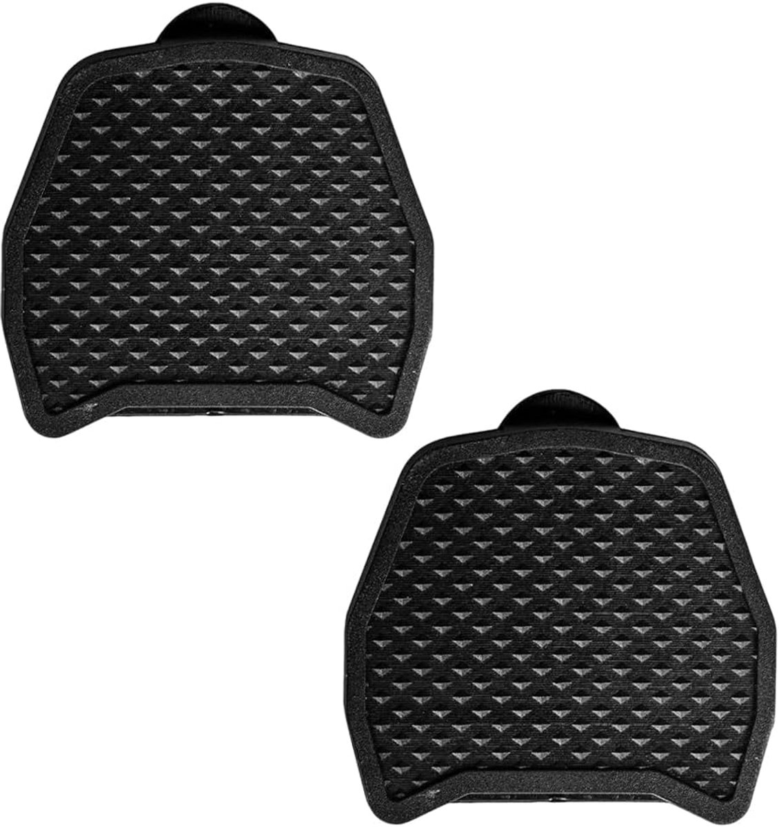 1 paar plaatadapters, voor comfort en grip, licht, duurzaam, eenvoudig te installeren, universele adapter voor het omzetten van automatische pedalen in platte pedalen, voor extra grip en