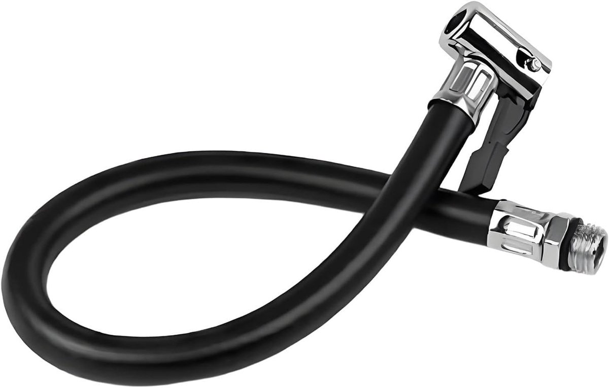 36 cm slang voor het oppompen van banden, autopompslang, verlengslang, compatibel met luchtcompressoren en luchtpompen met ventiel, universeel voor auto, motorfiets, fiets