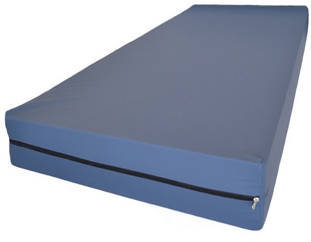 Anti Decubitus Incontinentie Zorgmatras 18cm - 90x200 - 18 cm dik - Anti-Allergie - Afritsbare en wasbare hoes