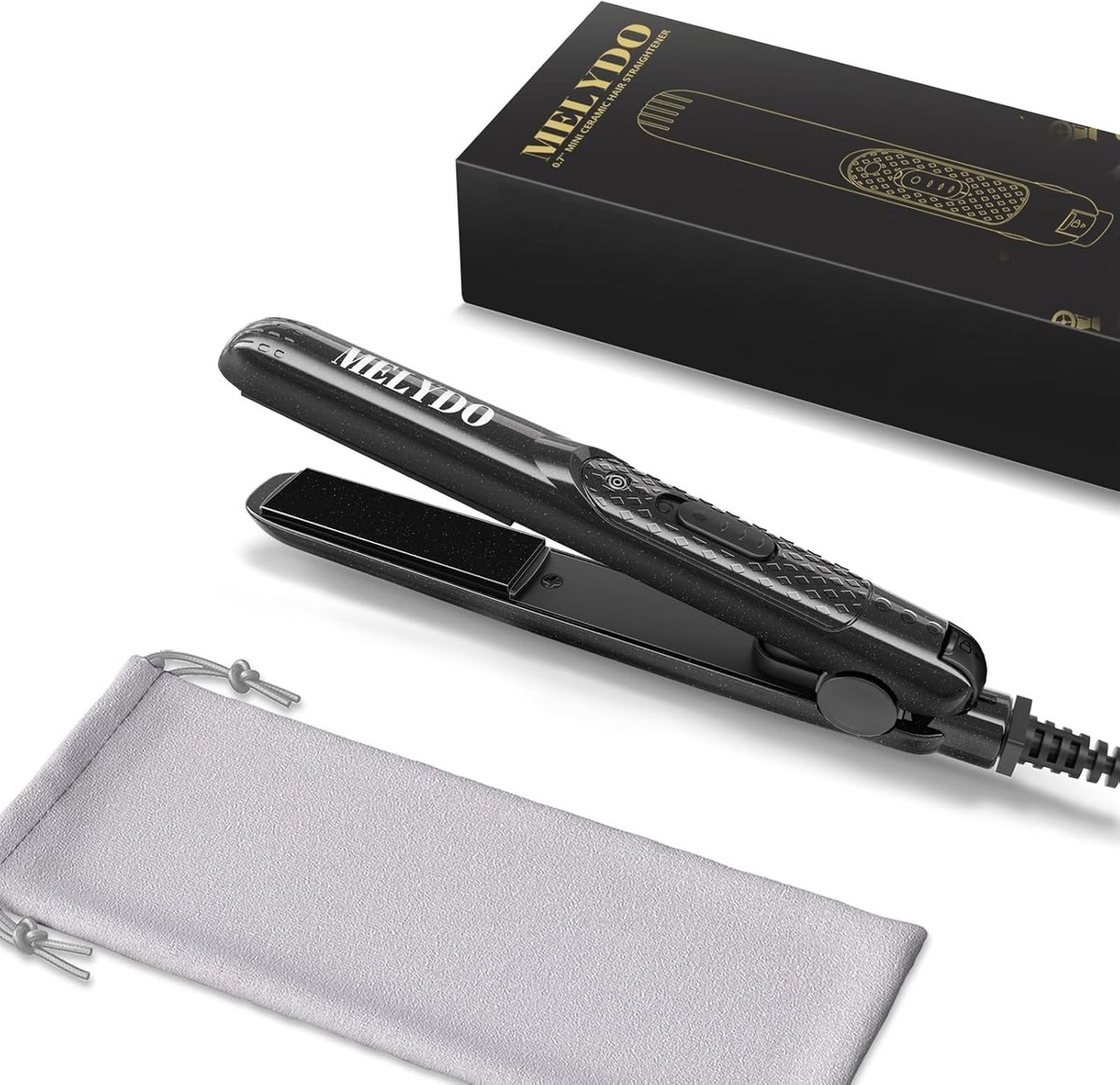 Mini Haarstijltang - Keramisch - Snel opwarmend - Lichtgewicht - Voor Kort Haar