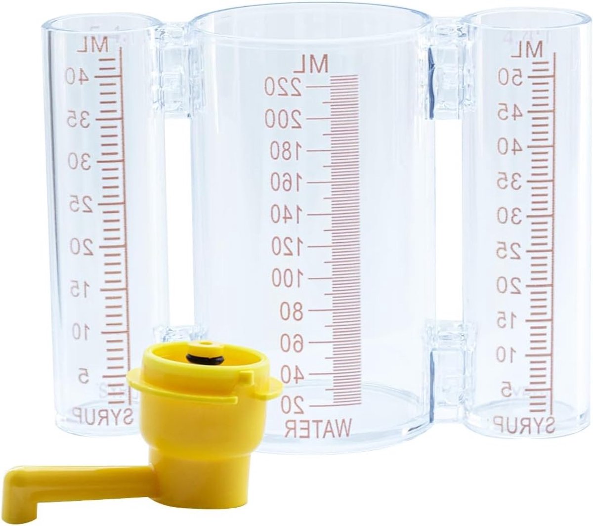 Soda Dispenser met Siropen Scheider en Brix Cup voor Perfecte Mixverhouding, Ideaal voor Drankjes en Cocktails