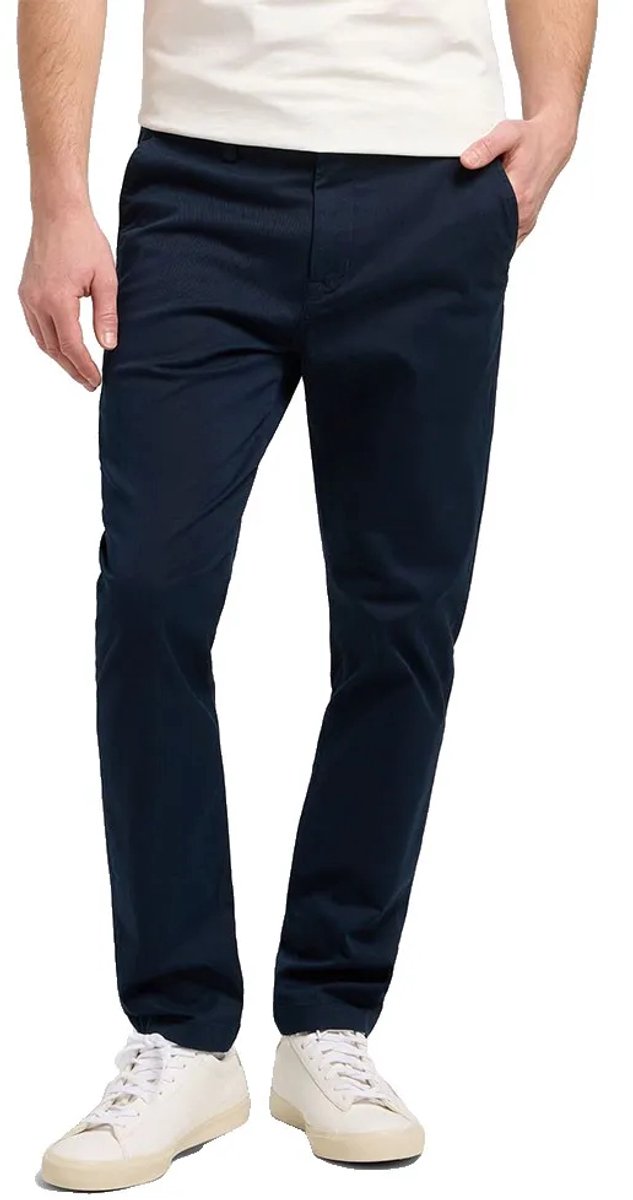 Lee 112370609 Chino Broek 36 32 Man Marineblauw