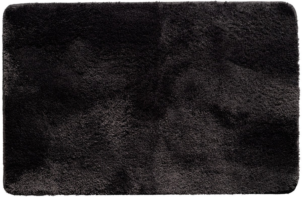 Arizona Badmat 58x100 cm - Antraciet – Zachte Badkamermat van Chenille – Waterabsorberende Douchemat – 100% Polyester – Oeko-Tex Gecertificeerd