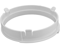 GELLDG Ronde adapter voor airco – Aansluiting voor afvoerslang – ABS-materiaal – Verstelbare aansluiting voor afvoerbuis (17 cm / 6,7 inch) – Geschikt voor mobiele airco van 1,5 pk (model KYR 35)