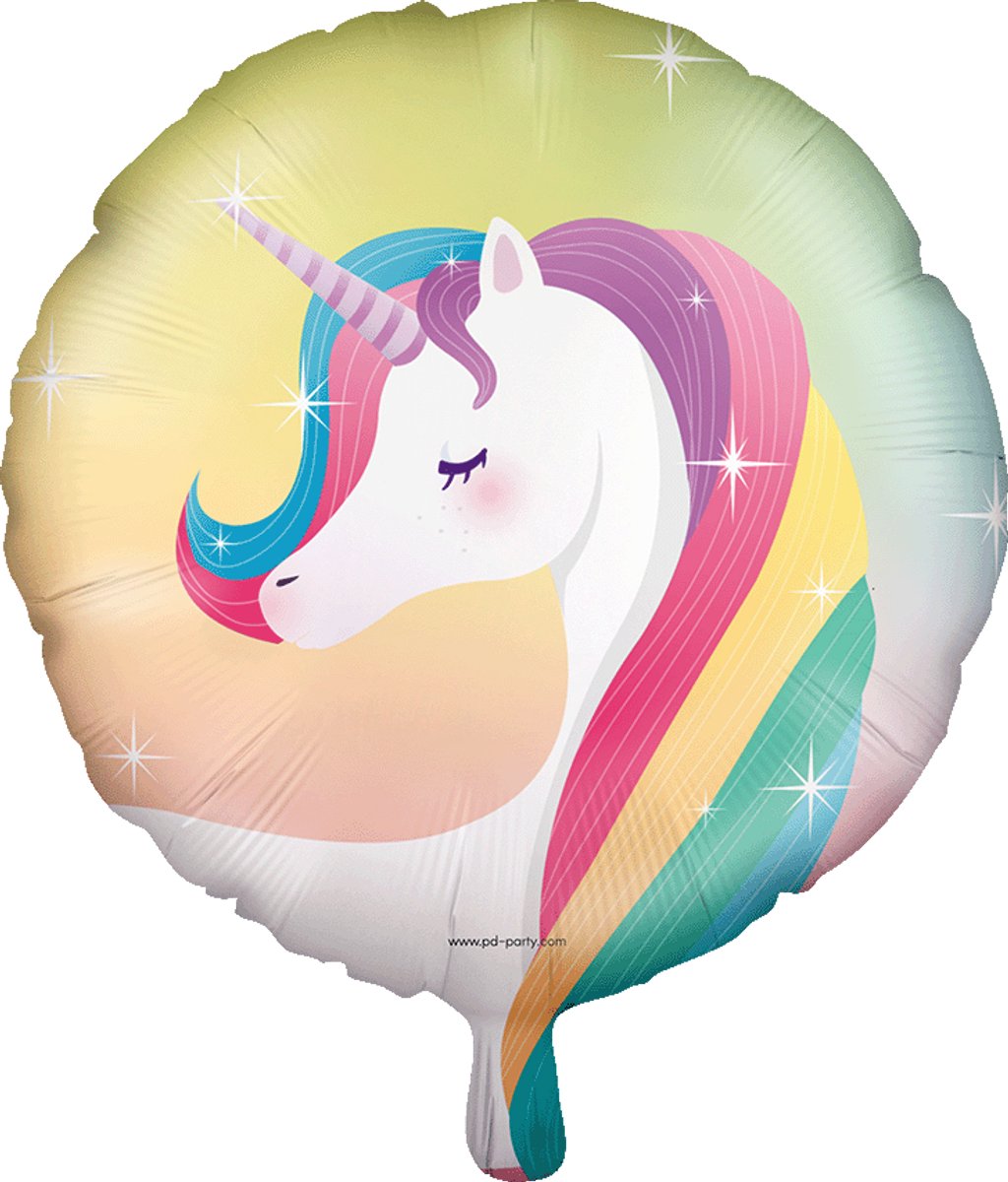 Foil balloon - Unicorn