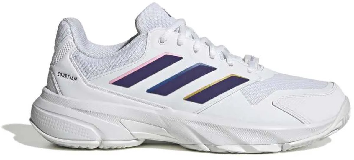 Adidas Courtjam Control 3 Padelschoenen 1/3 Vrouw Wit