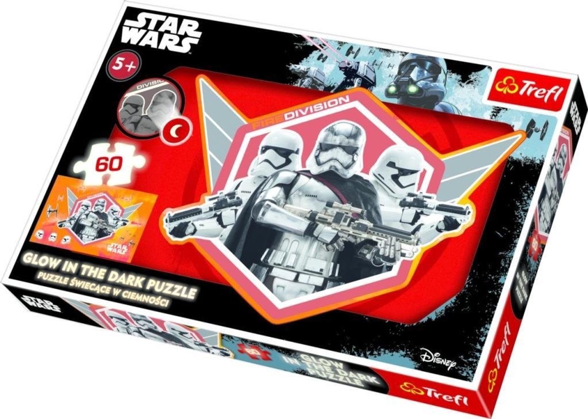 Solidchoice - Glow in the Dark Puzzle met Captain Phasma en Stormtroopers