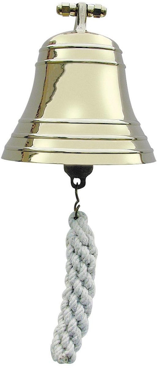 Solidchoice - Scheepsbel van Messing voor Maritieme Decoratie