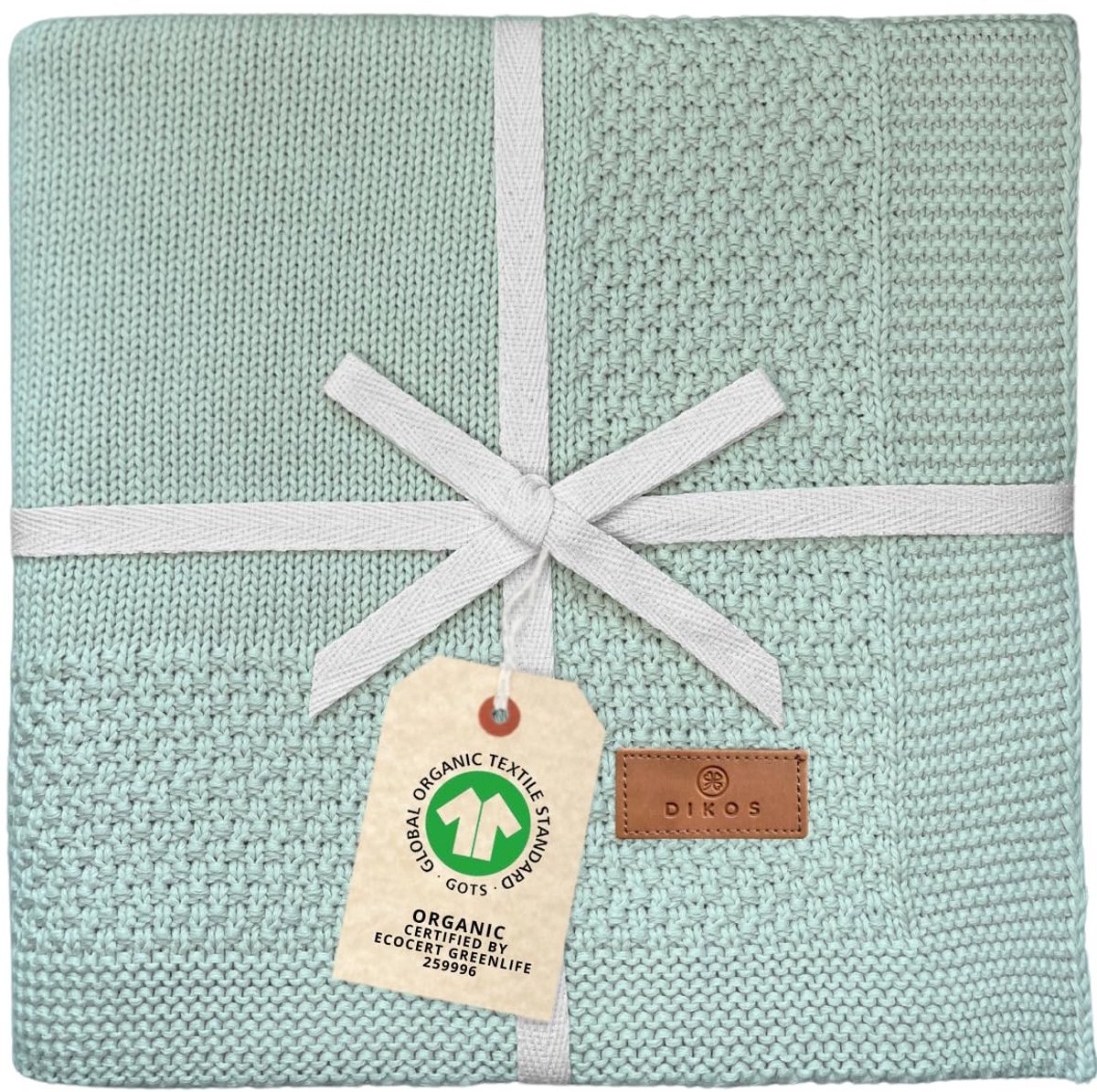 Solidchoice - Babydeken van 100% GOTS Gecertificeerd Organisch Katoen 75 x 100 cm