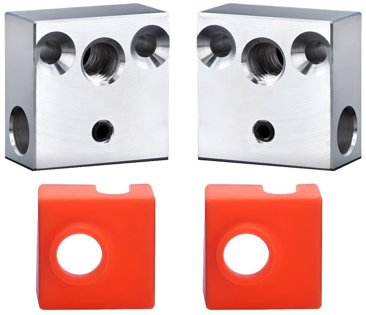 Solidchoice - CR10 Heater Block met Silicone Sok voor 3D Printers