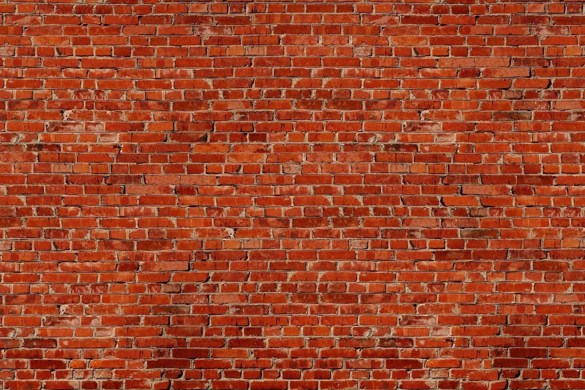 Solidchoice - Rode Bakstenen Muur Achtergrond 3.5x3m voor Fotografie