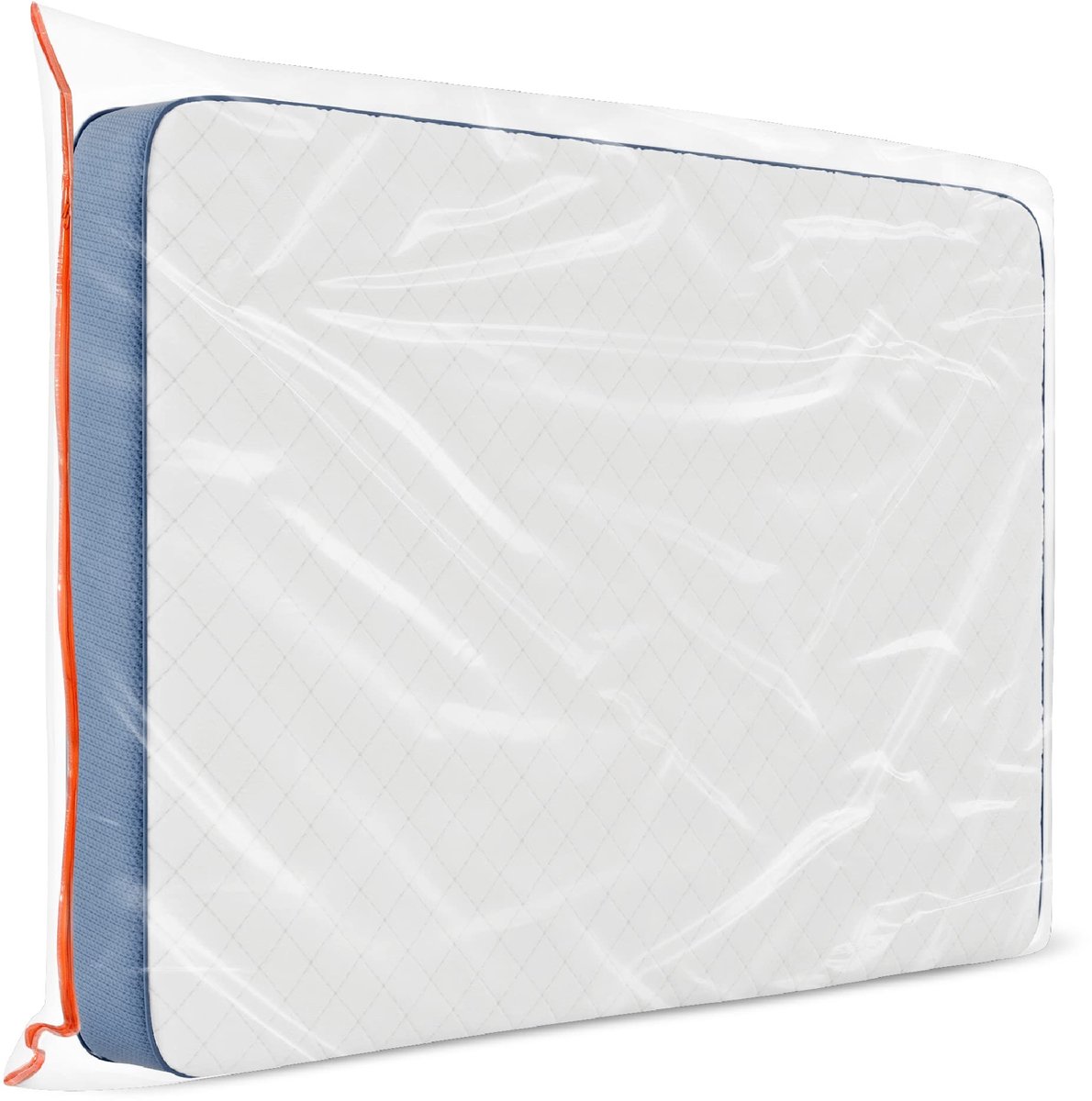 Solidchoice - Plastic Matrasbescherming 160 x 200 cm met Rits