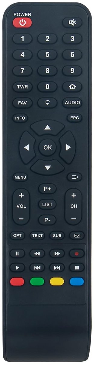 Solidchoice - Vervangende Afstandsbediening voor Digitale Ontvanger