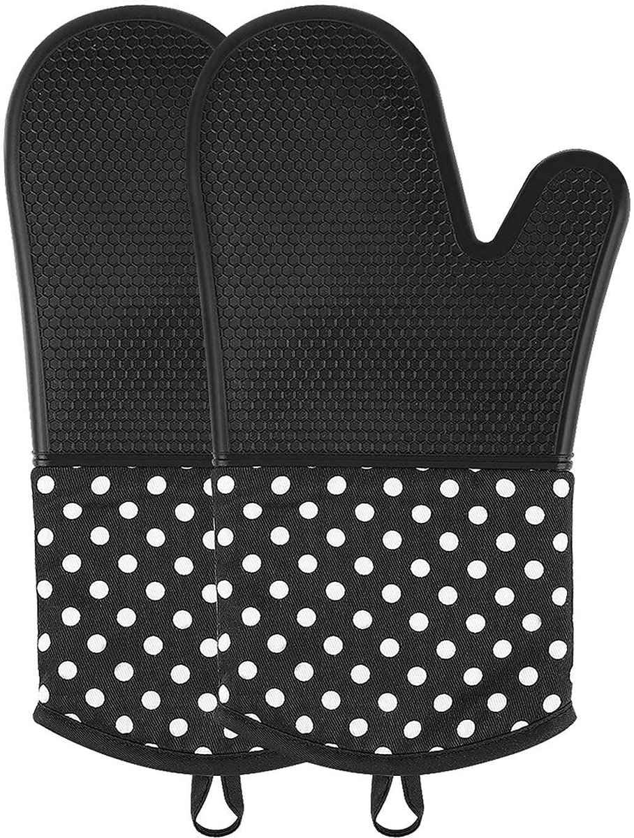 Solidchoice - Hittebestendige Silicone Ovenhandschoenen met Antislip