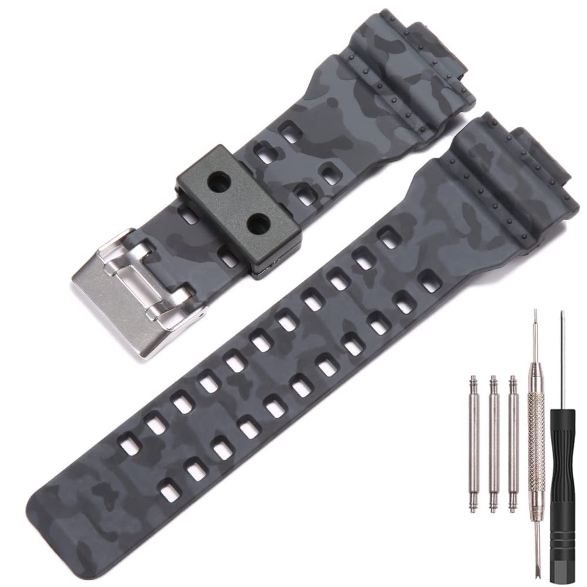 Solidchoice - 16mm Vervangende Band voor Casio G-Shock Horloge