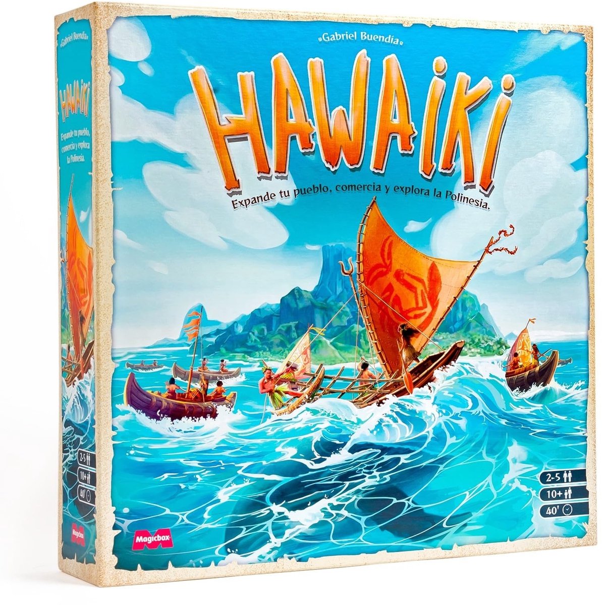 Solidchoice - Hawaiki Bordspel voor 2-5 Spelers, Leeftijd 10+