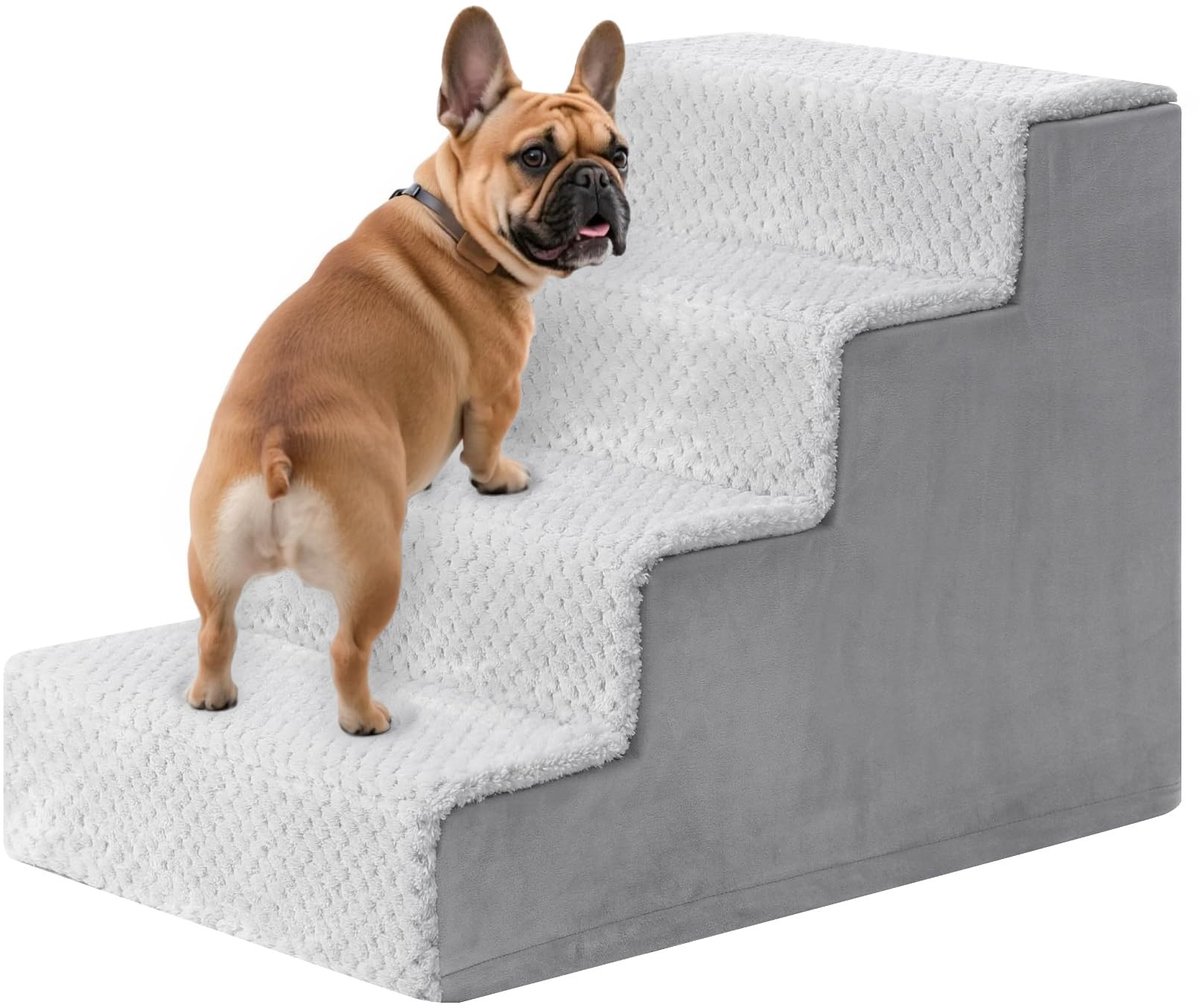 Solidchoice - Hondenstappen voor Kleine Honden met Wasbare Hoes