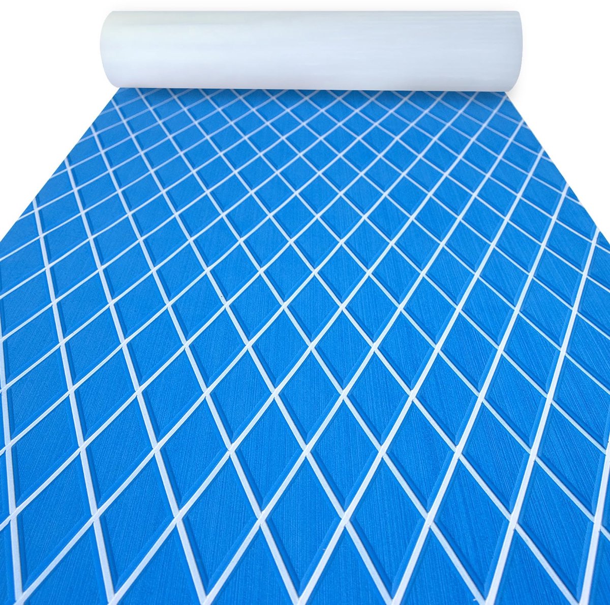 Solidchoice - Zelfklevende EVA Foam Bootvloerbedekking met Ruitpatroon