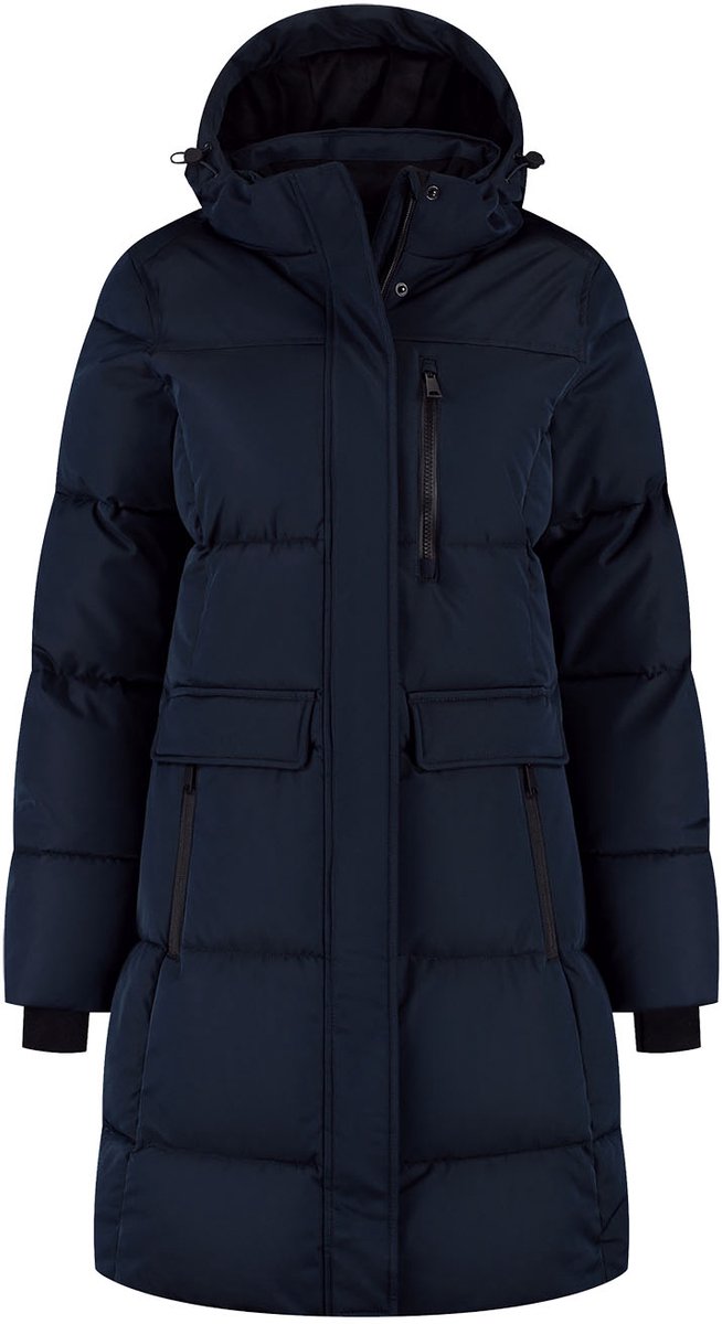 Kjelvik Poppy Dames Outdoorjas Donker Blauw