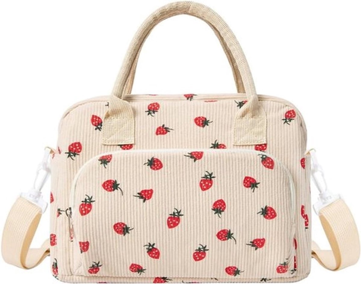SnelShoppen - 12L Koeltas Klein voor Vrouwen en Mannen, Geïsoleerde Lunchtas met Verstelbare Band, Vouwbare Mini Koeltas voor Werk, Picknick en Onderw