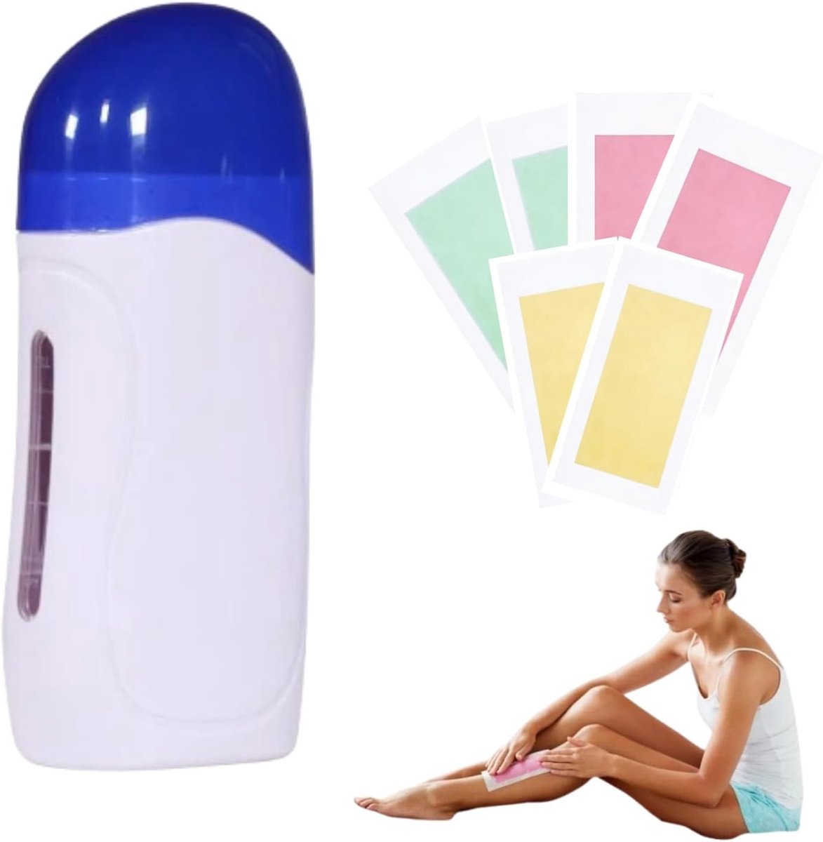 Waxmachine - Wit - Compact Ontwaring Apparaat - Voor Ontharing van het Gehele Lichaam