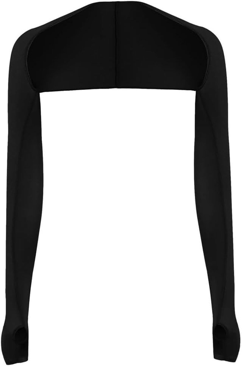 Geavanceerde Anti-UV Koelende Armsleeves voor Zonbescherming, Comfortabel en Ademend voor Vrouwen, Ideaal voor Golf en Buitensporten, 1 Stuk, Maat M, Zilver