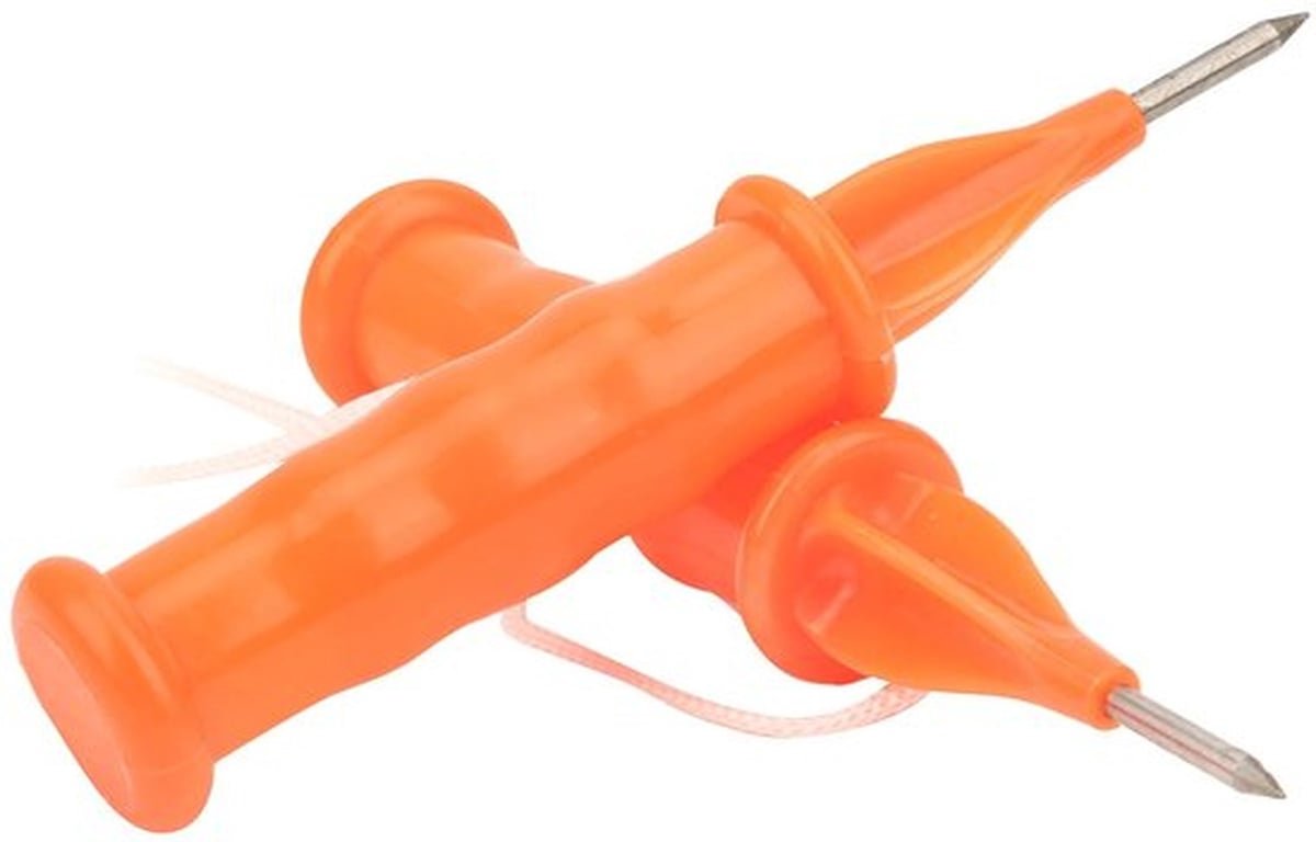 Ijsvissen Veiligheid Picks - Draagbare Hamer - Outdoor Life Saving - Dual Handheld - Veiligheidsgordel - 2 Stuks - Visgerei