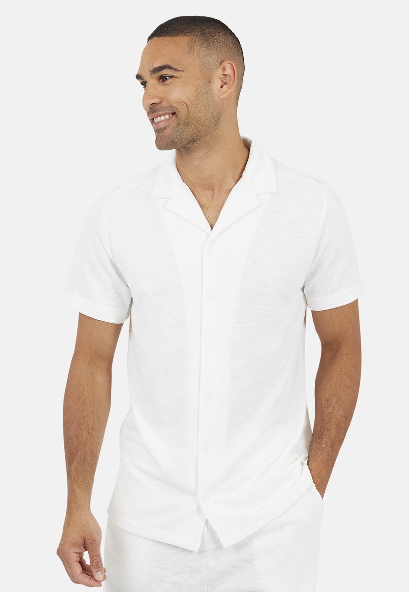 Brave Soul - Outdoorshirt - Polyester - Mannen - Maat XXL - wit