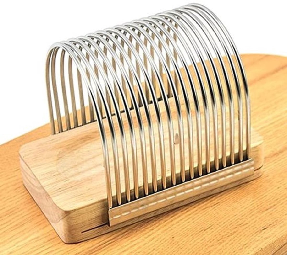 Stijlvol Model XL-01 - Handmatige Broodsnijder - RVS - Compact en Verstelbare Dikte