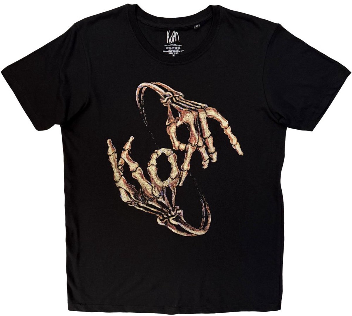 Korn - Skeleton Hands Heren Tshirt - L - Zwart