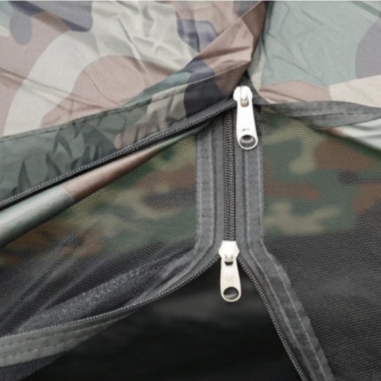 Bellatio Camo Tent 4 Koepeltent - Groen - 2 Persoons van Bella — afbeelding 4