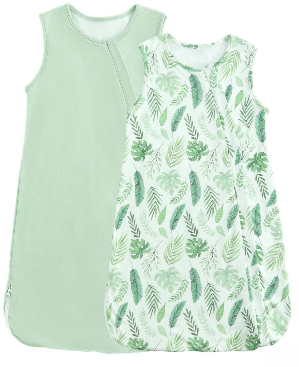 Solidchoice - Bamboo Baby 1.0 Tog Slaapzak in Groen Blad