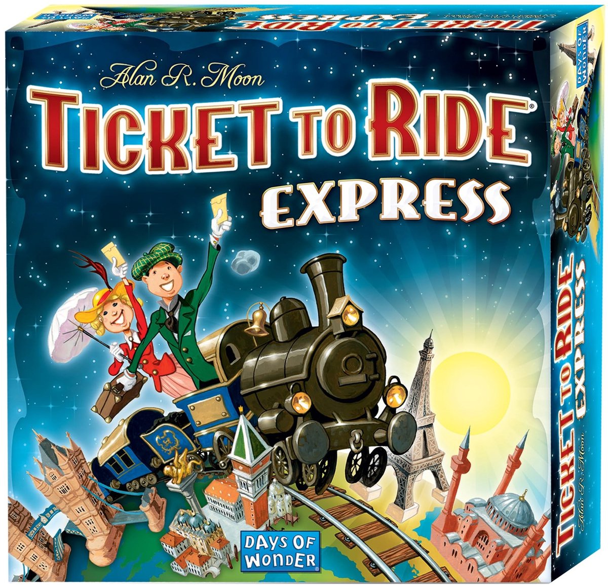 Solidchoice - Ticket to Ride Express Bordspel voor 2-4 Spelers