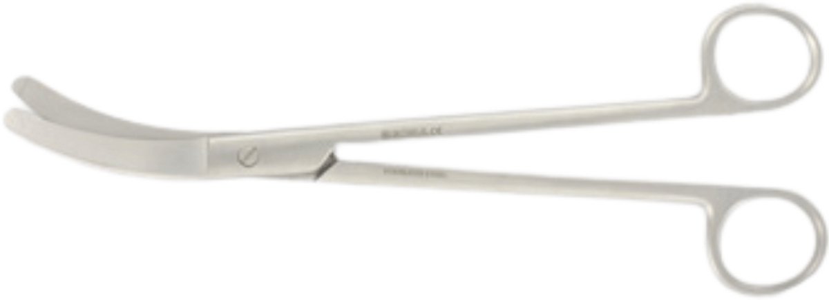 Sims chirurgische schaar gebogen 23 cm
