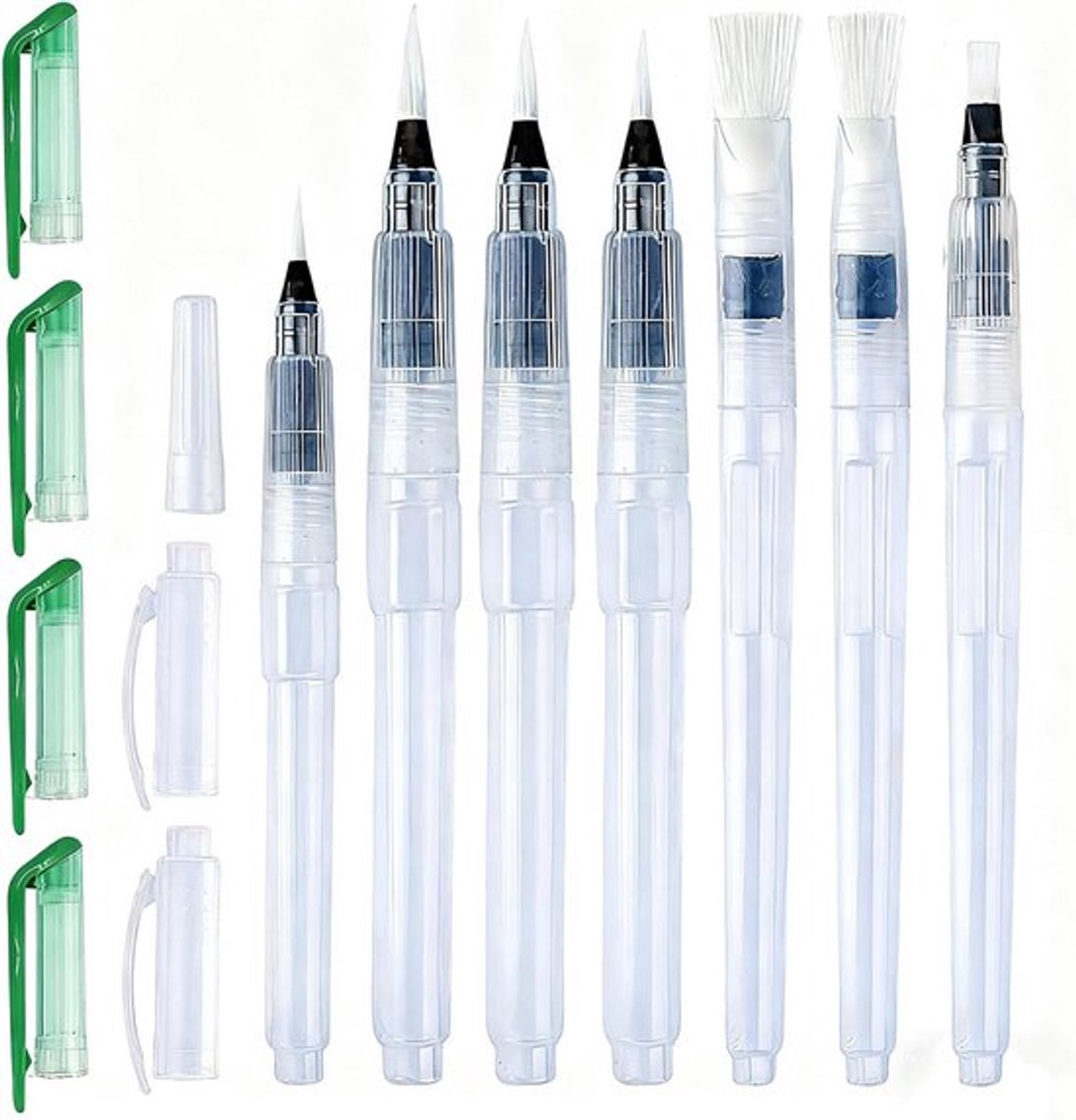 7 Delige Set Vulbare Waterpenseelstiften voor Schilderen en Tekenen