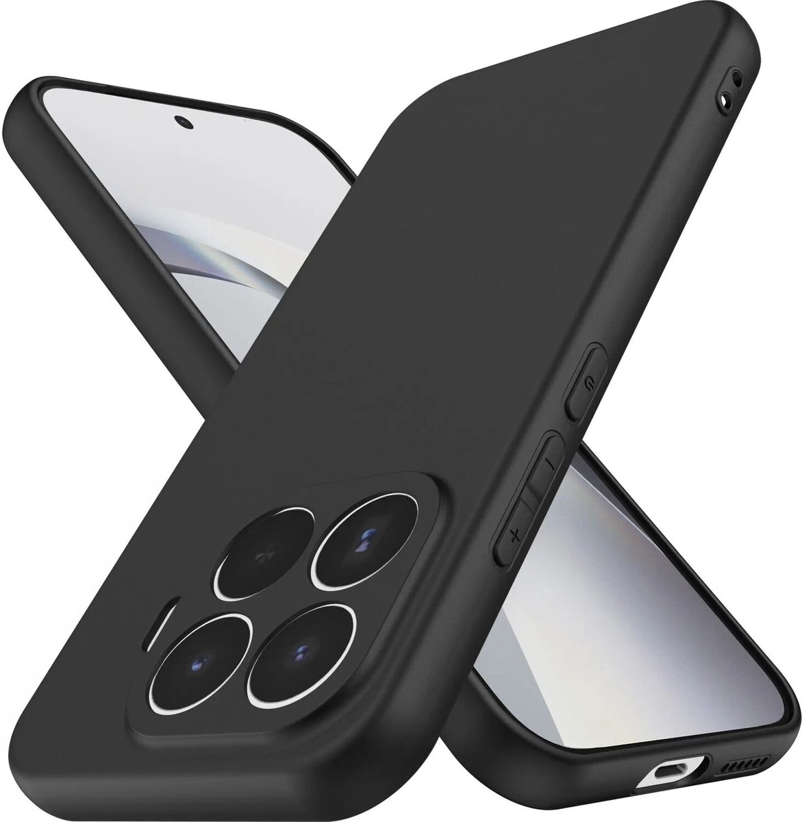 Zwart TPU Hoesje Geschikt voor Xiaomi 17T - Back Cover Case - Lichtgewicht - Ultra Dun - Flexibel - Zacht