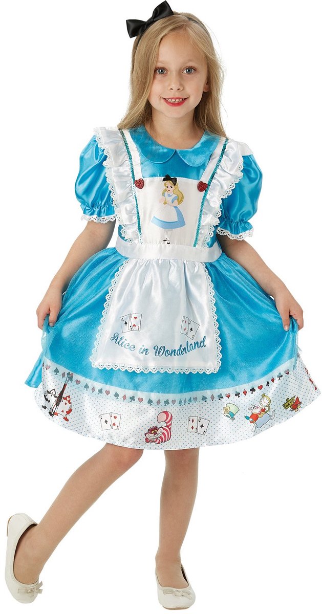 Rubie's Verkleedkleding Alice In Wonderland Meisjes Blauw Mt L