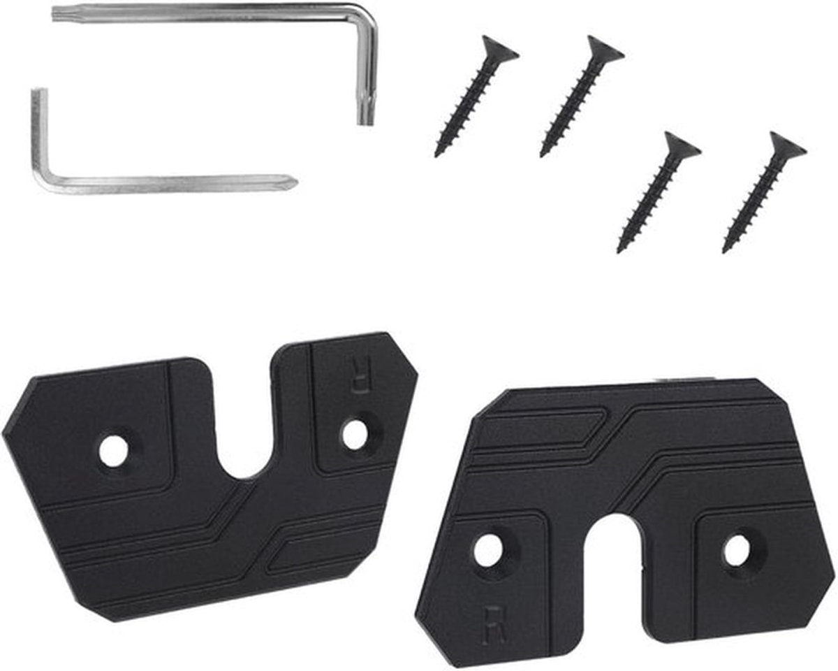 Reparatieset voor Zonneklep - Metalen Clips - Geschikt voor vrachtwagens - Zwart - Duurzaam en Sterk - Eenvoudige Installatie - Geschikt voor J...