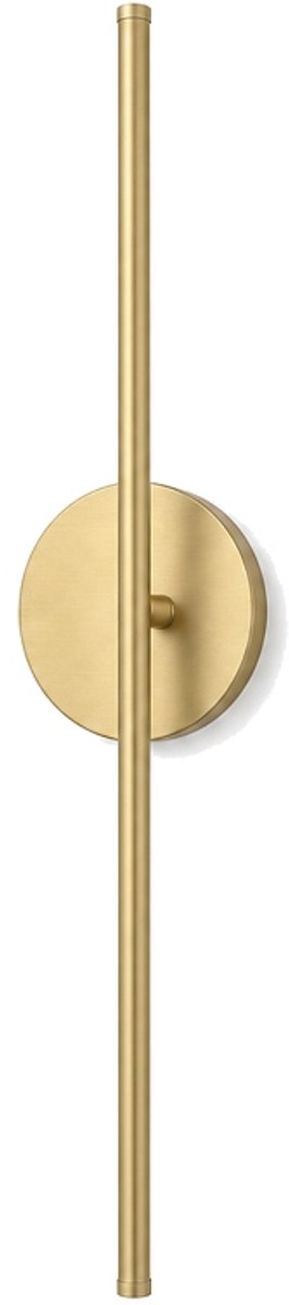 Luxavia Oplaadbare Wandlamp Rond Goud - Draadloze Wandlamp Zonder Boren - Touch Dimbaar - Leeslamp Slaapkamer - Wandlamp Binnen Oplaadbaar