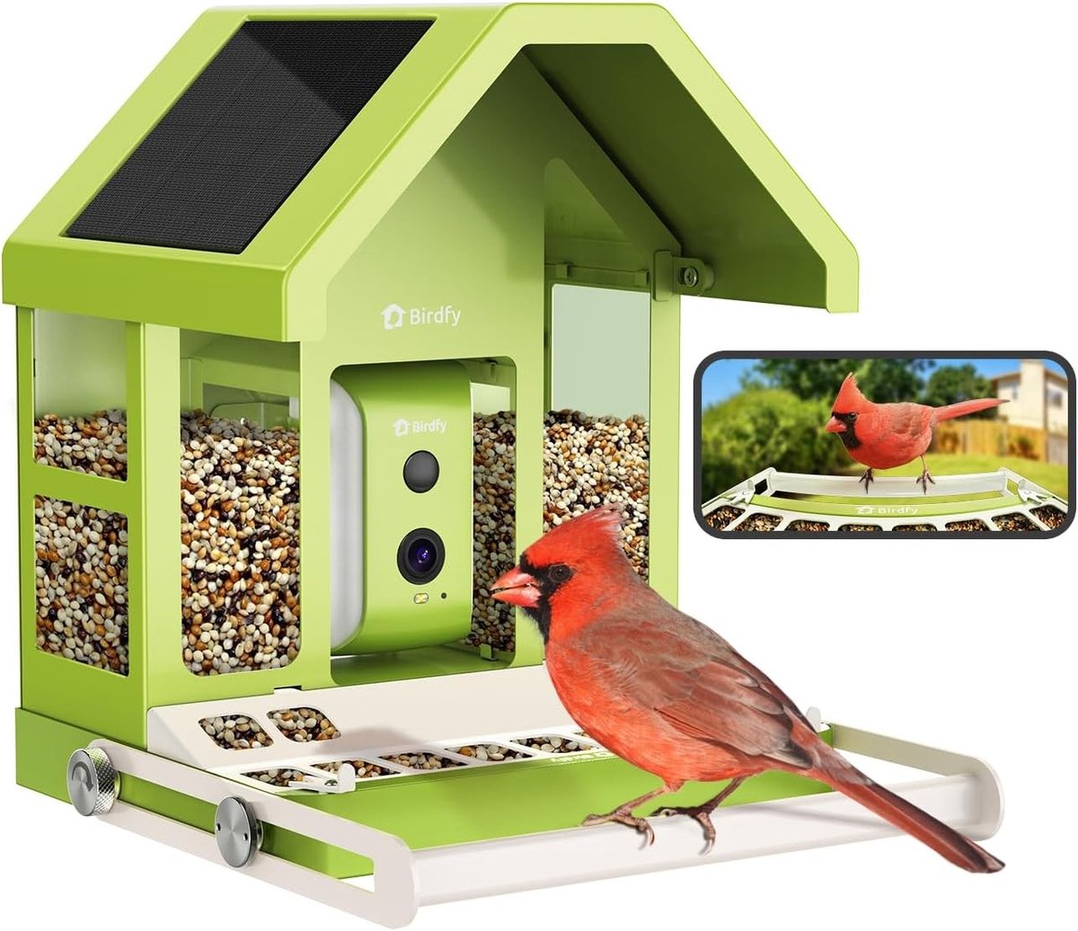 Vogelvoederhuis met Camera - Voor Live Observatie - Ideaal voor Vogelliefhebbers