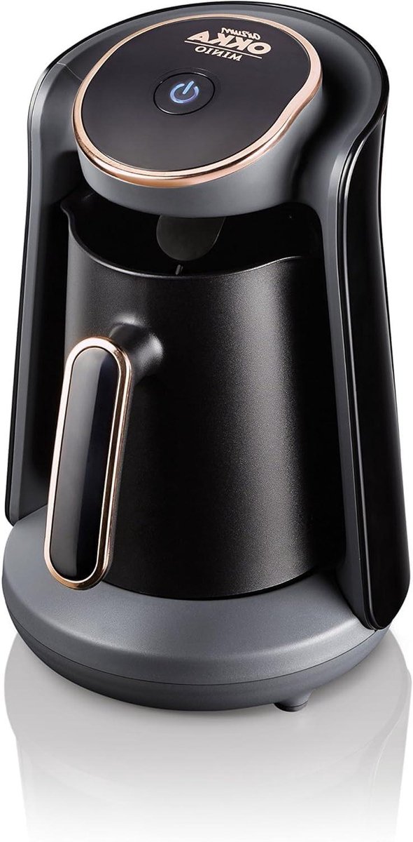 Turkse Koffiezetter - Koffiekan Mokkapot - Traditionele Koffie Zetten - Overloopbeveiliging - 4 Koppen - Koper