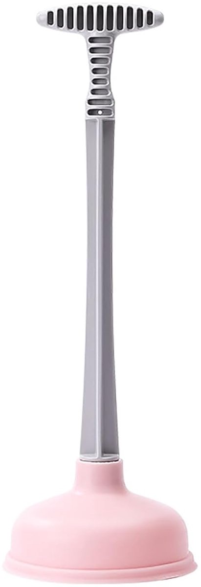 Toiletplunjer - Afvoer ontstopper - Verstoppingen oplossen - Sterke zuigkracht - 36 x 12 x 9 cm - Zwart