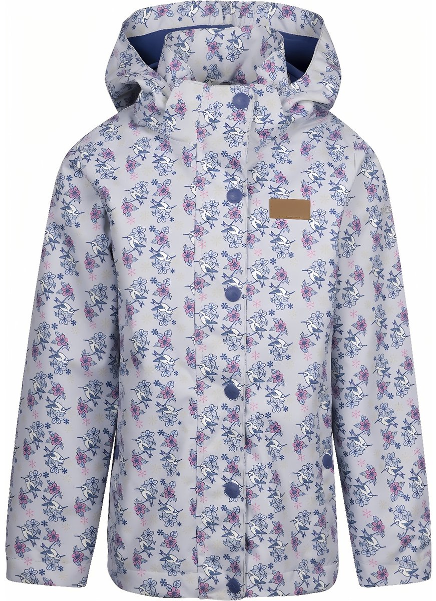 Trespass kinderregenjas Drippy Rain Jacket Tp-50 Grijs