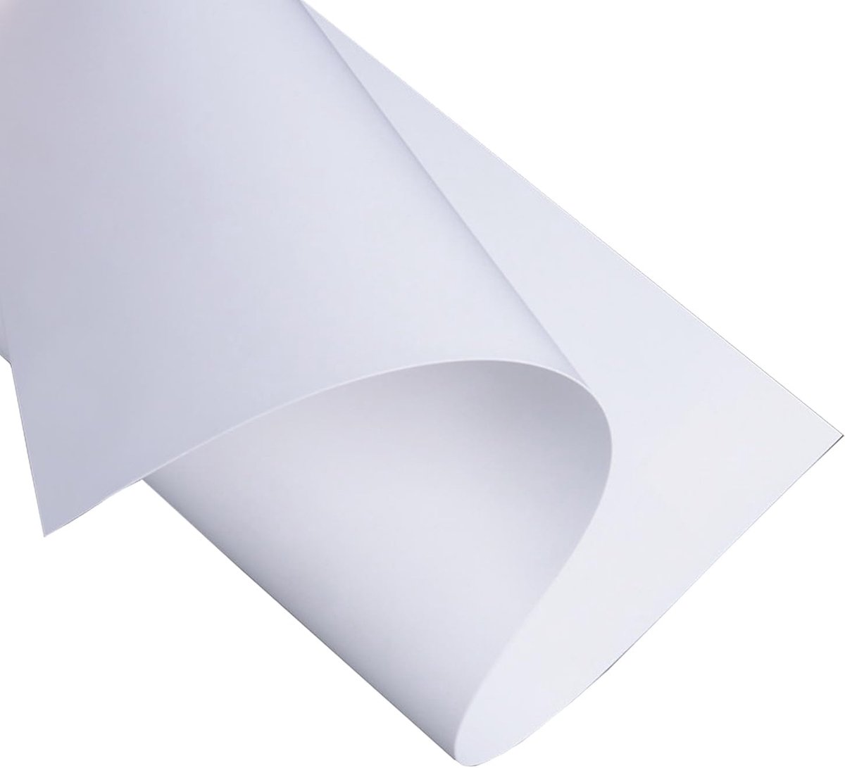 Kunststof Plaat - Polypropyleen Paneel - Doe-het-zelf Projecten - Dubbelzijdige Matte Afwerking - 250x300mm 5 stuks - Wit