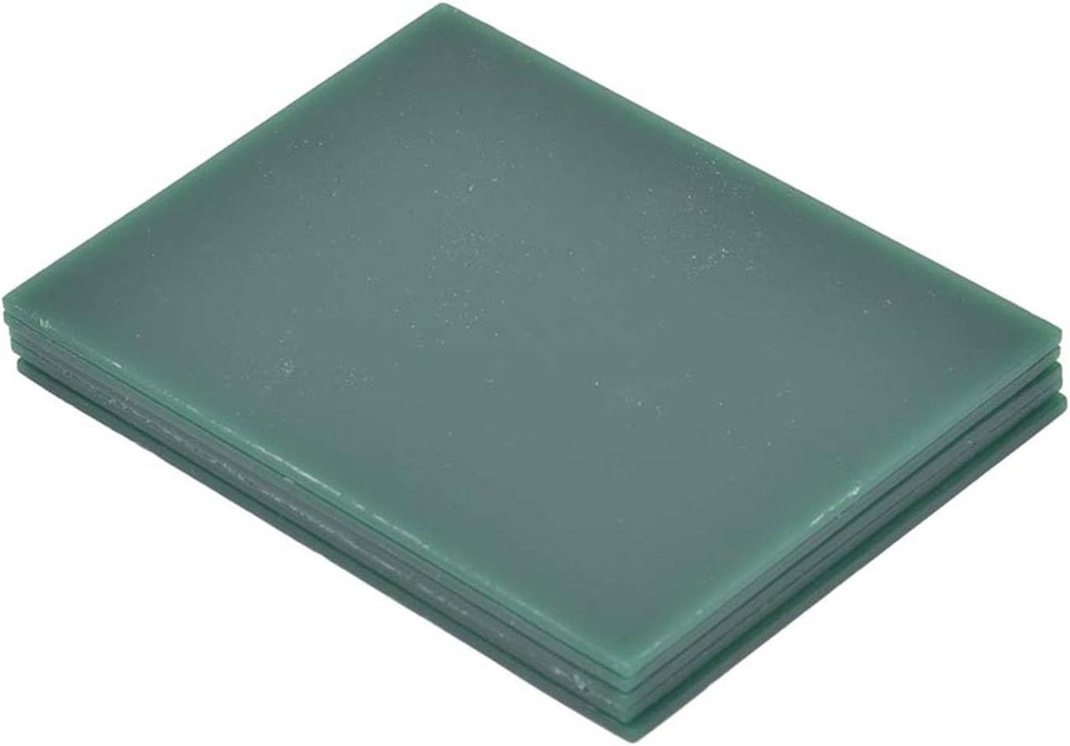 Carving Wax Set - Sieraden Wax - Sieraden Maken - Niet-klevend Gereedschap - 2 mm Dikte - Groen