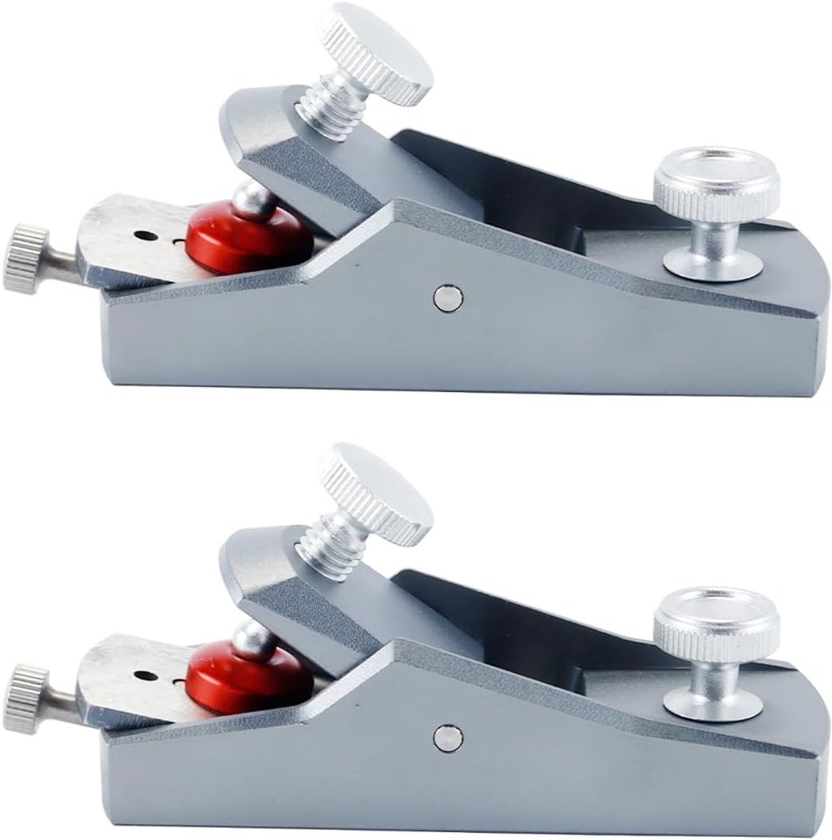 aluminium legering handschaaf bodem DIY houtbewerkingsgereedschap grijs 10,8 x 3,3 x 4,5 cm voor knutselprojecten