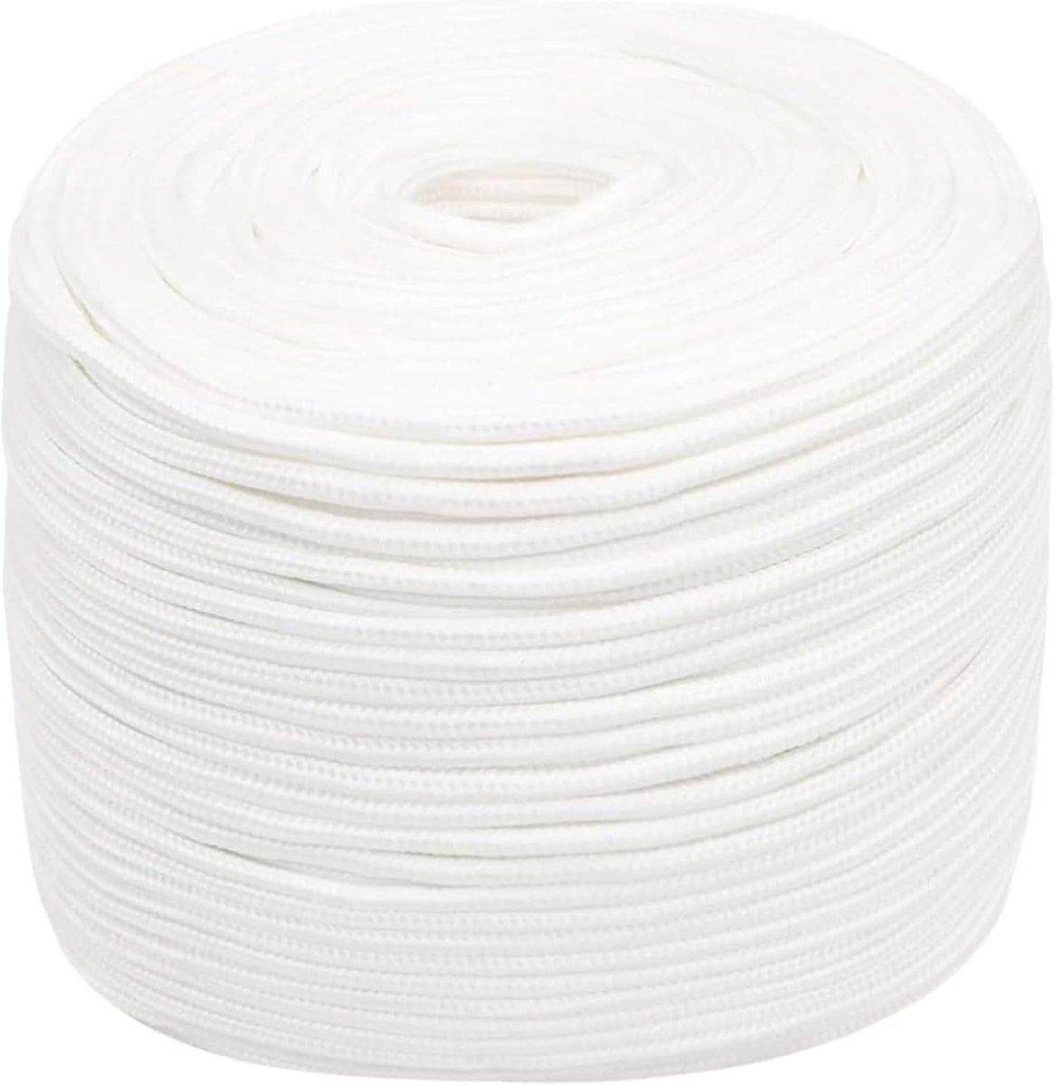 Touw 10 mm × 250 m polypropyleen wit - weerbestendig, slijtvast, voor zeilboten, jachten, vastmaken en kamperen