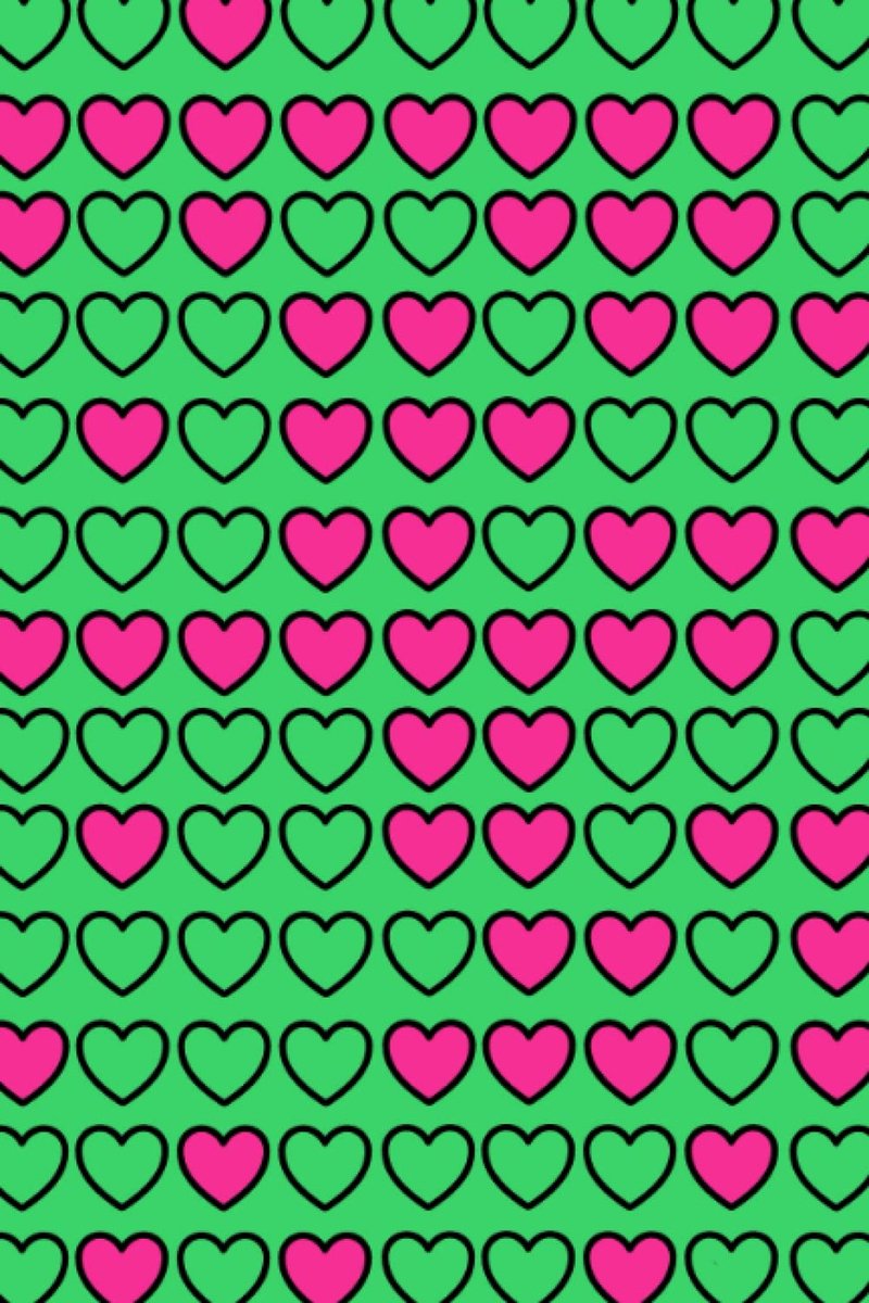 Print: Pink and Green